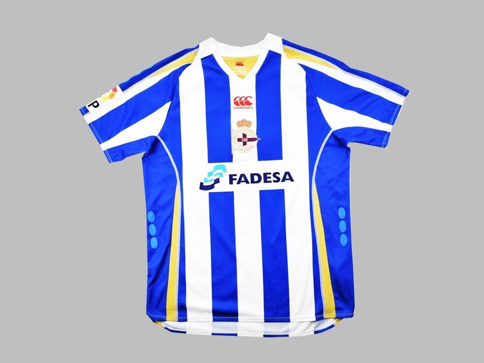 Deportivo 2007 2008 Home Shirt