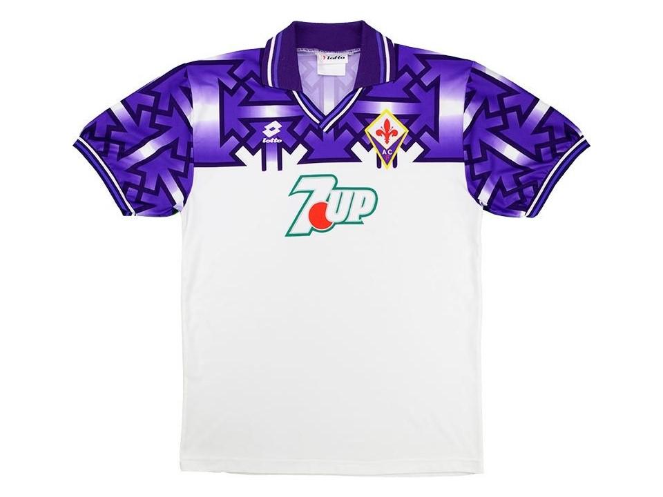 Fiorentina 1992 1993 Away Football Shirt Jersey