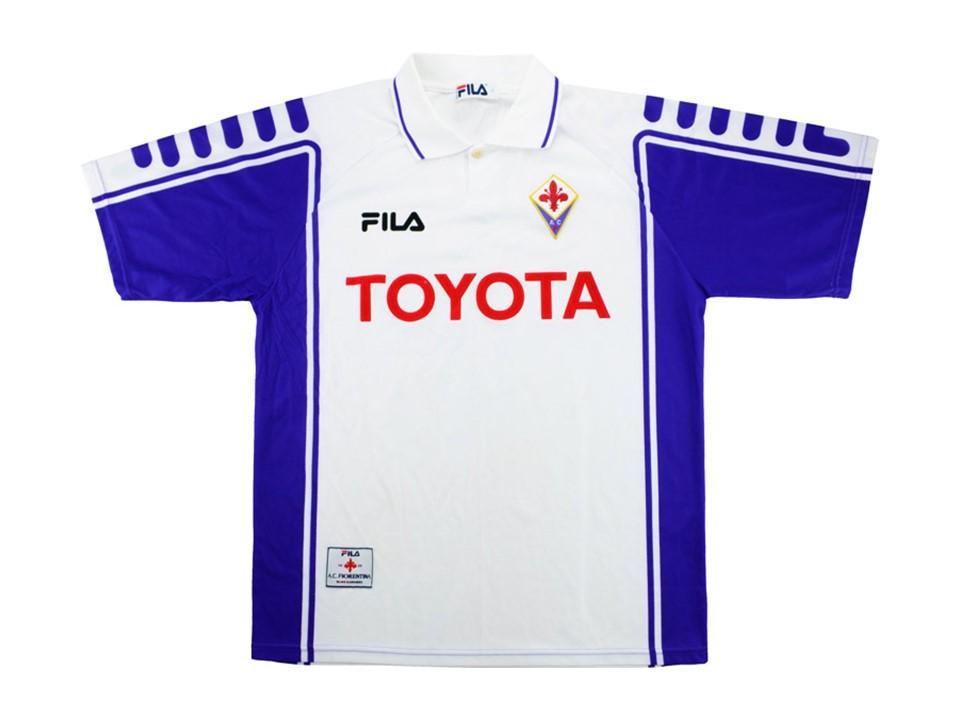 Fiorentina 1999 2000 Away Football Shirt Jersey