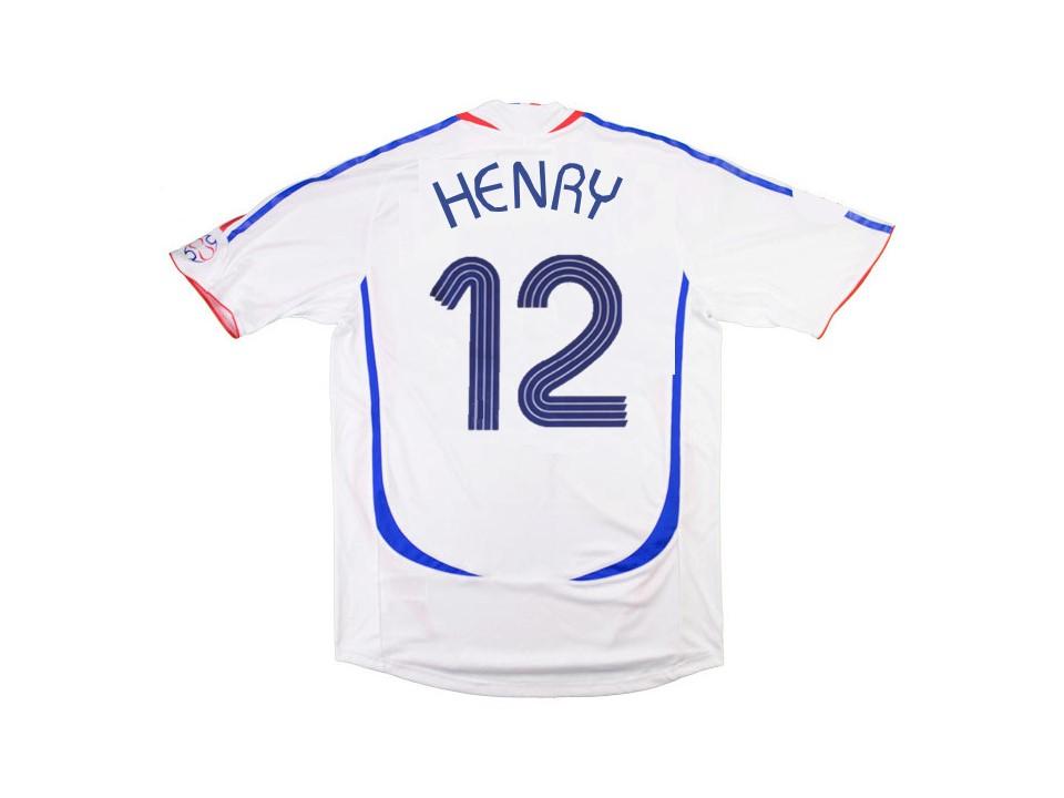 Maillot extérieur Henry 12 de la Coupe du Monde France 2006