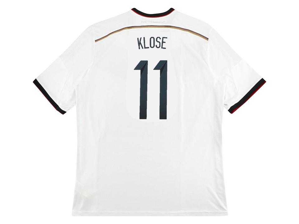 Germany 2014 Klose 11 World Cup Home Football Shirt Soccer Jersey