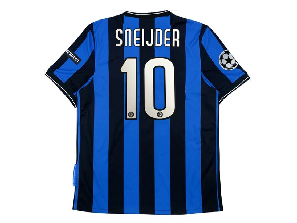 Inter Milan 2010 Sneijder 10 Ucl Final Home Football Shirt Jersey