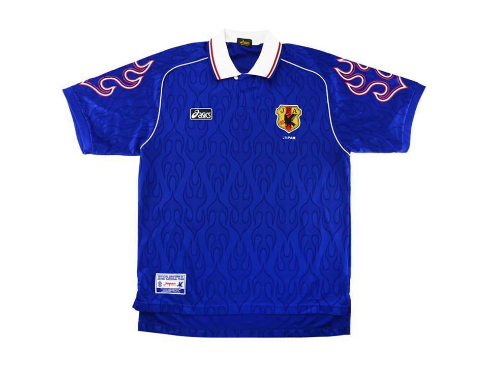 Japan 1998 World Cup Home Football Shirt Soccer Jersey