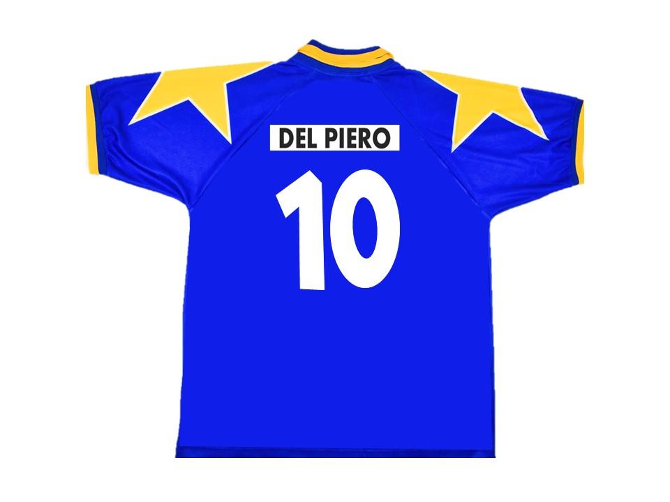 Juventus 1995 1996 Del Piero 10 Away Football Shirt Soccer Jersey