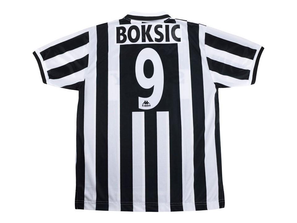 Juventus 1996 1997 Boksic 9 Home Football Shirt Soccer Jersey