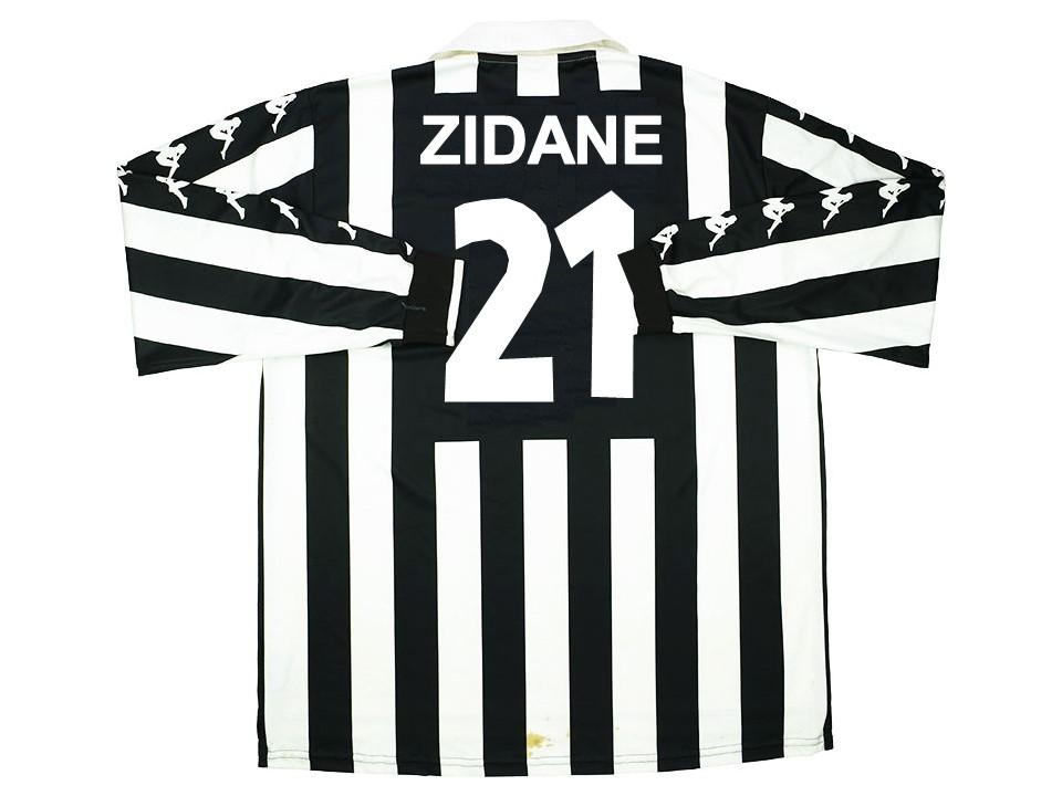 Juventus 1999 2000 Zidane 21 Football Shirt Soccer Jersey
