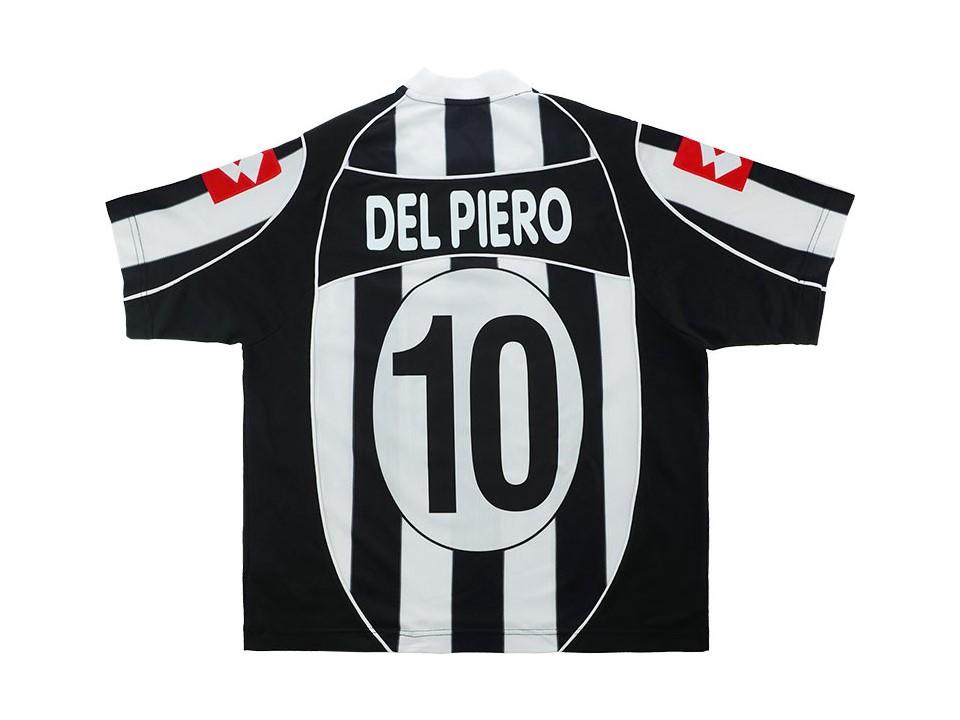 Juventus 2002 2003 Del Piero 10 Home Football Shirt Soccer Jersey