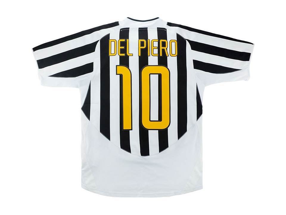 Juventus 2003 2004 Del Piero 10 Home Jersey