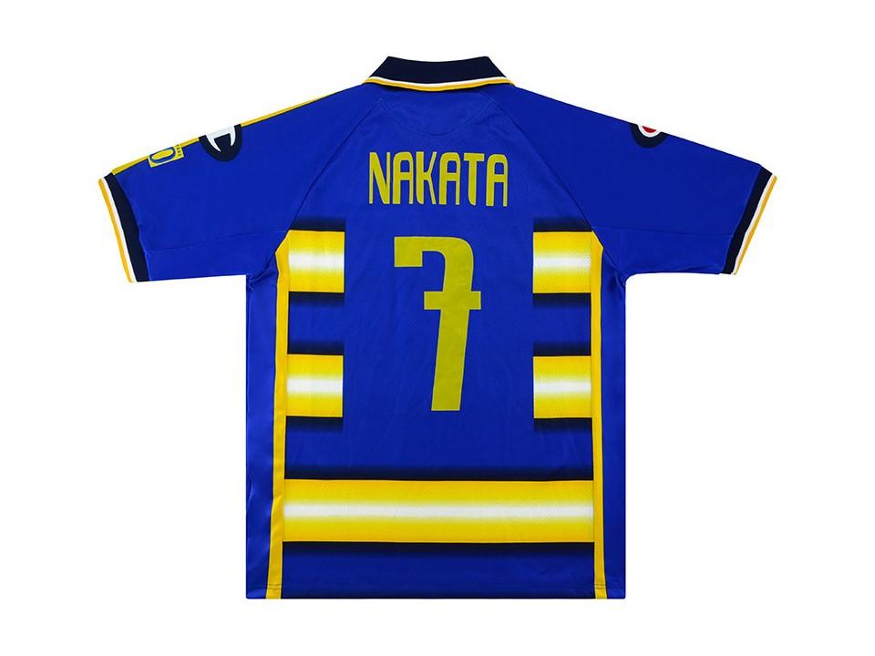 Camiseta de fútbol de local Nakata 7 de Parma 2003-2004