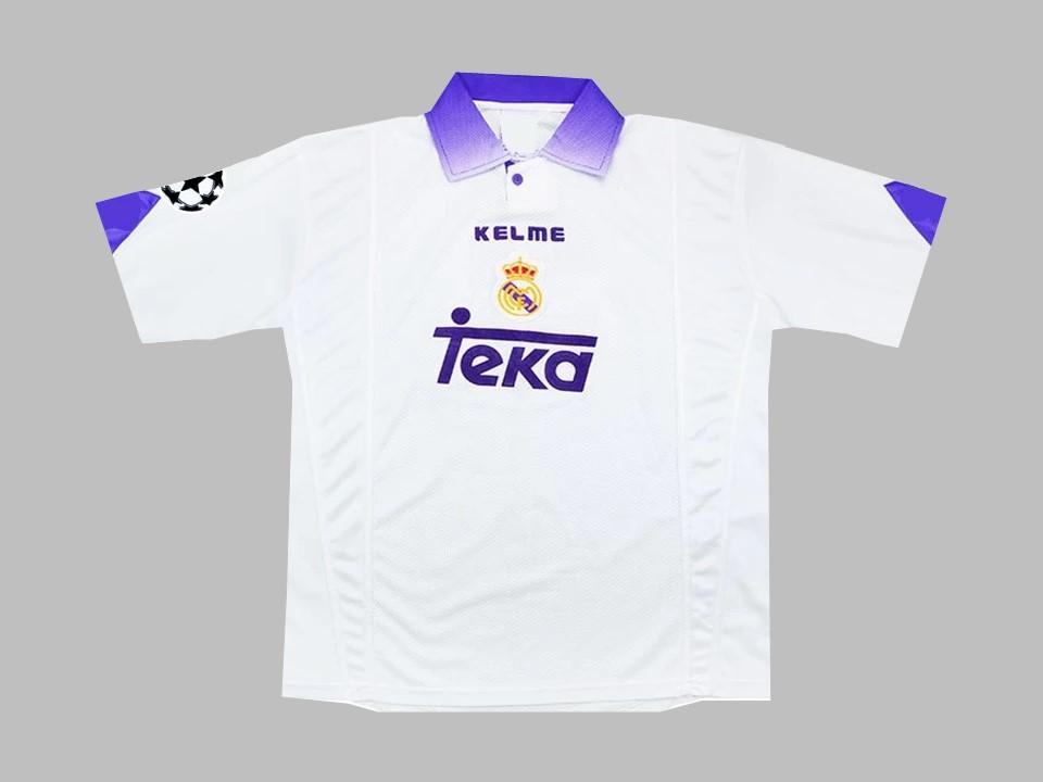 Real Madrid 1997 1998 Home Shirt