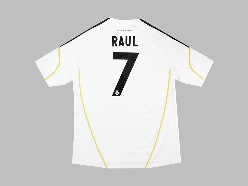 Real Madrid 2009 2010 Raul 7 Home Shirt