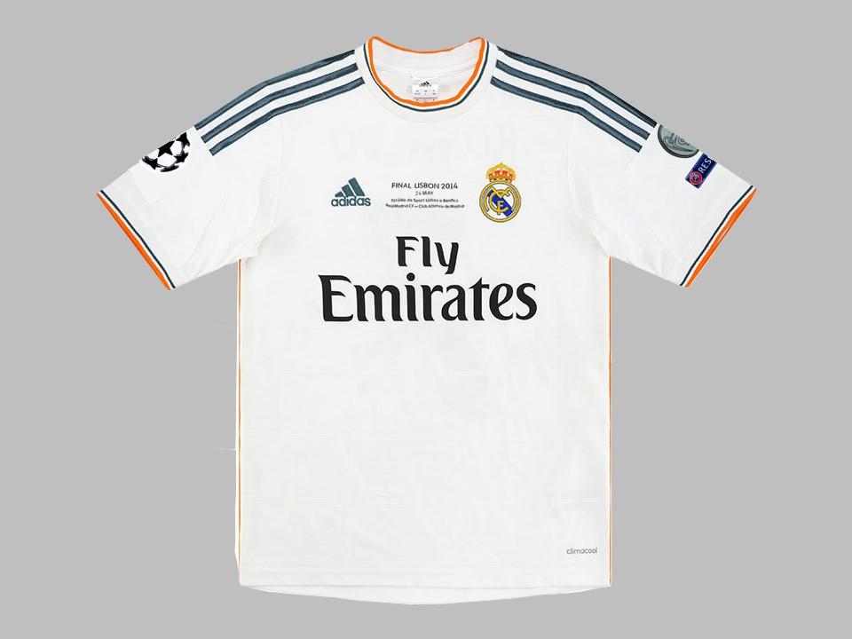 Real Madrid 2013-2014 Home Shirt Ucl