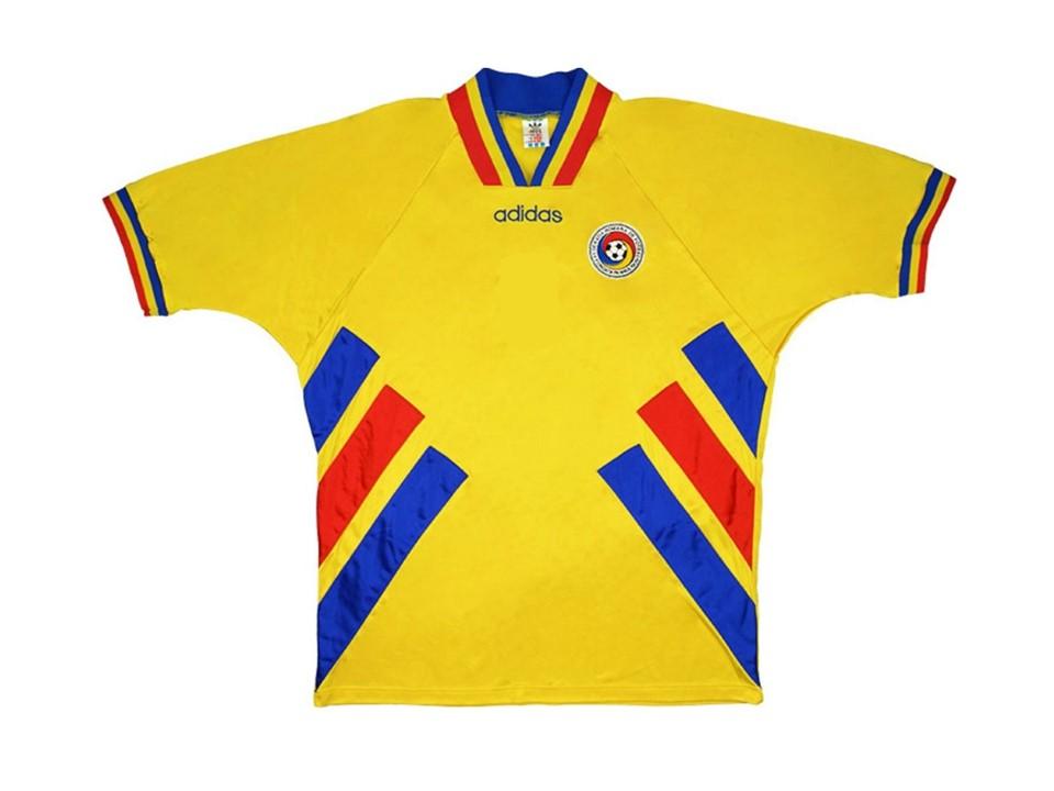 Romania 1994 World Cup Home Football Shirt