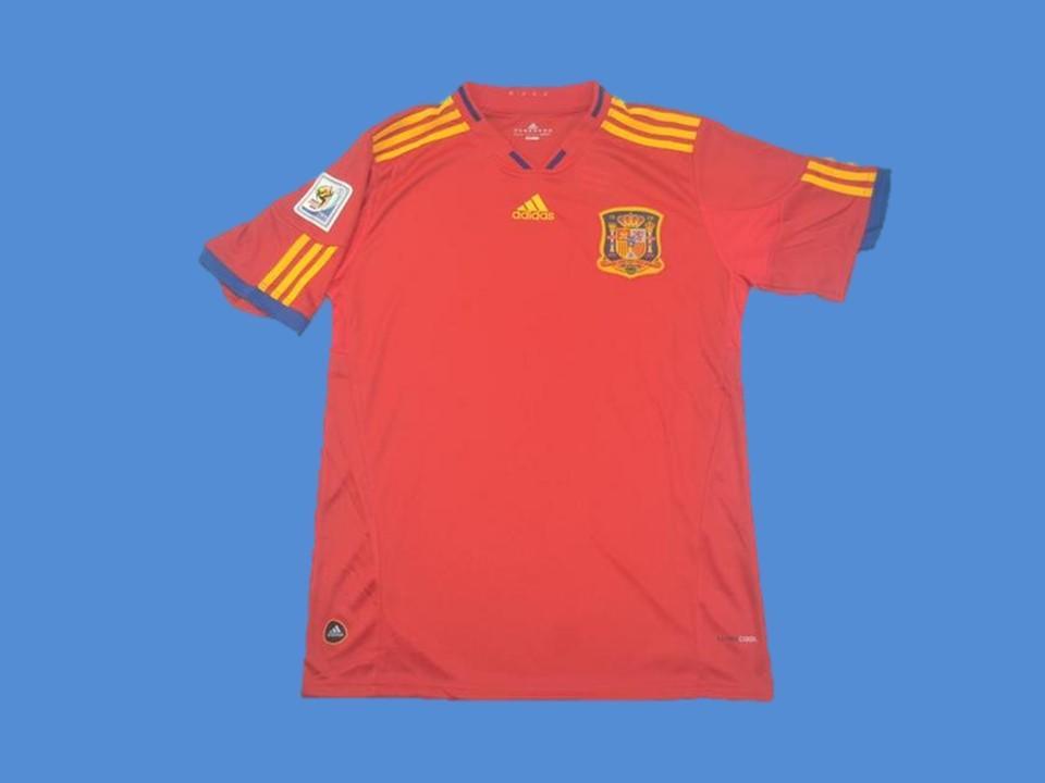 Spain 2010 Home Jersey
