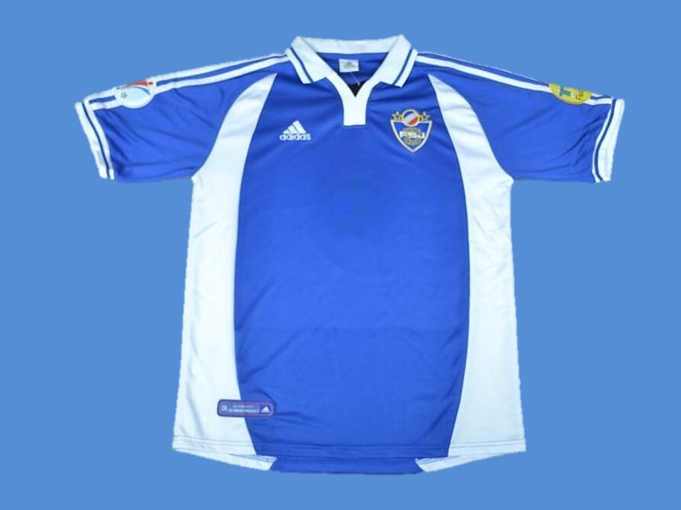 Yugoslavia 2000 Euro Cup Home Jersey