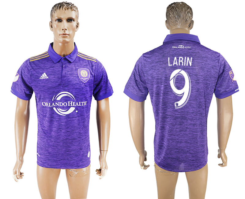 2018 Orlando City Club LARIN #9 FOOTBALL JERSEYS