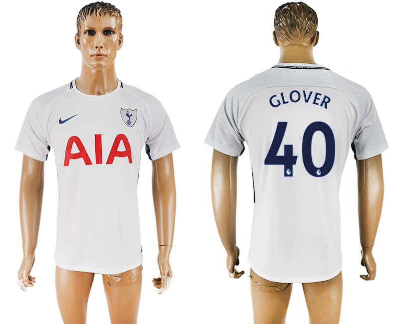 2017-2018 Tottenham Hotspur Football Club GLOVER #40 football je