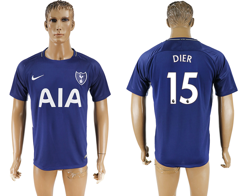 2017-2018 Tottenham Hotspur Football Club DIER #15 football jers