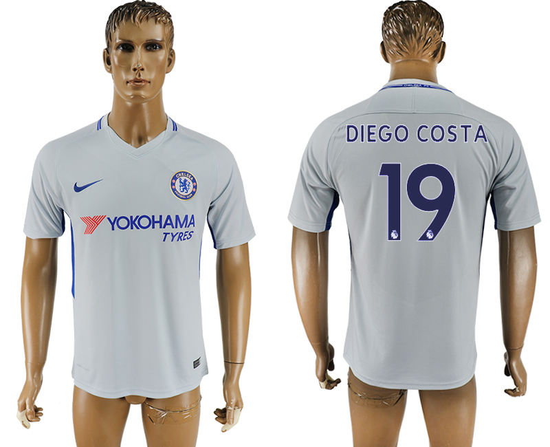 2017-2018 Chelsea Football Club DIEGO COSTA #19 football jersey