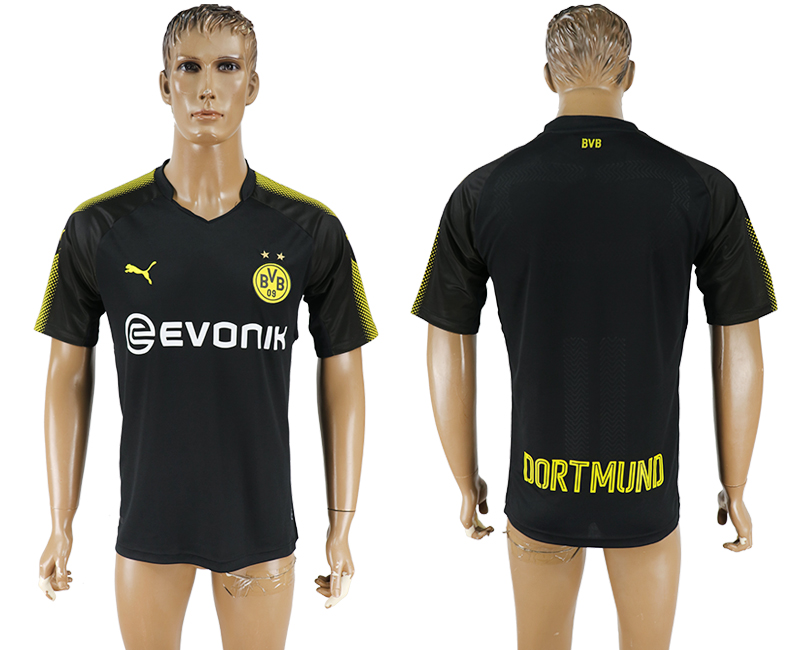 2018 Borussia Dortmund FOOTBALL JERSEY BLACK