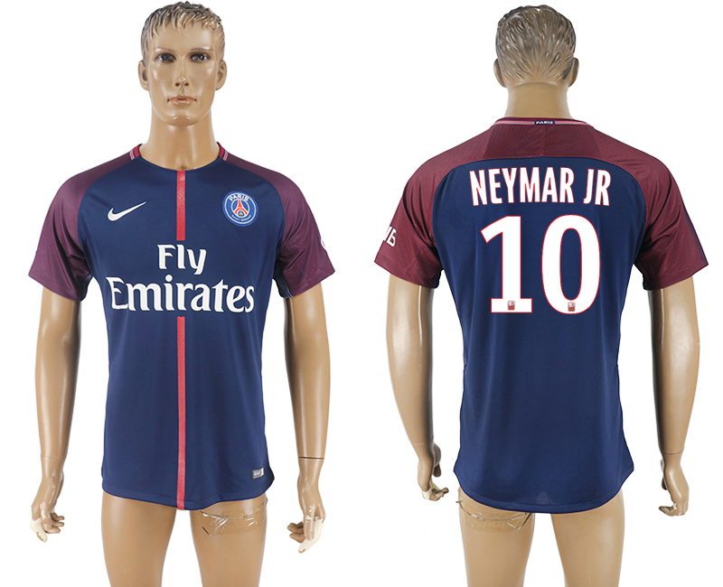 2018 PSG FOOTBALL JERSEYS NEYMAR JR #10 BLUE