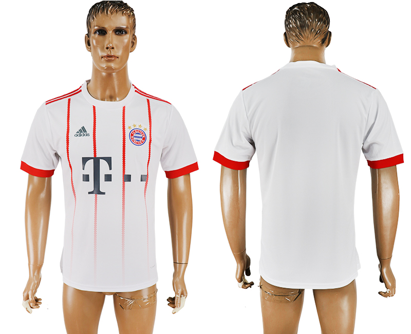 2018 BAYERN MUNCHEN FOOTBALL JERSEY WHITE