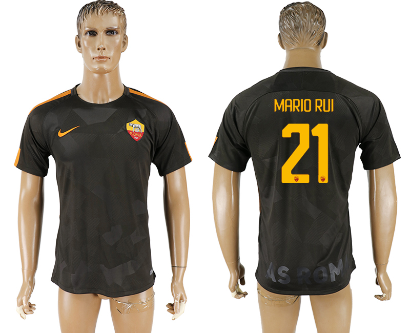 2017-2018 Associazione Sportiva Roma FOOTBALL JERSEY  MARIO RUI