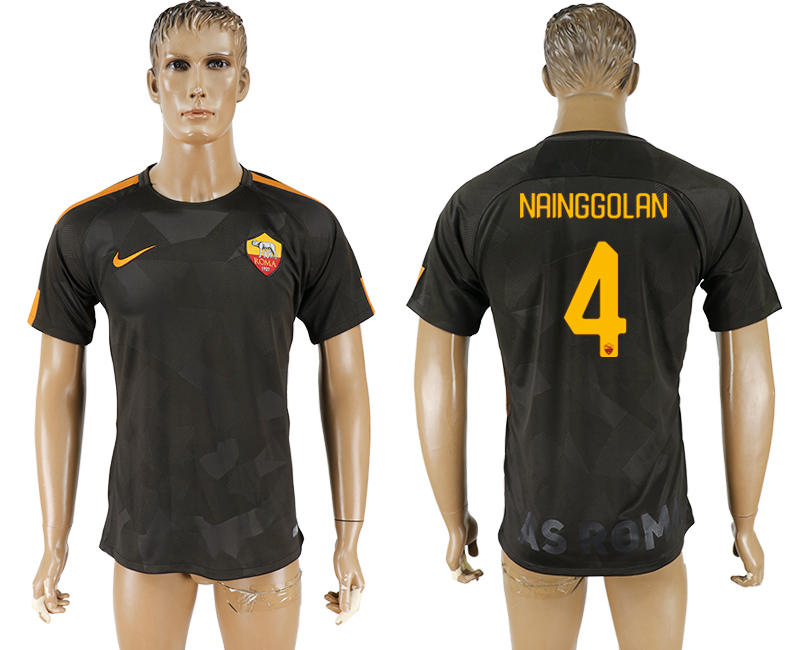 2017-2018 Associazione Sportiva Roma FOOTBALL JERSEY  NAINGGOLAN