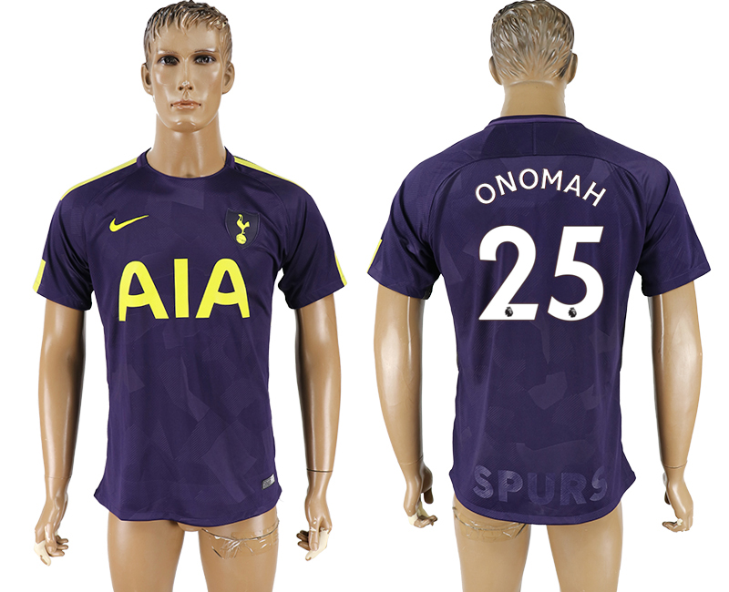 2017-2018 Tottenham Hotspur Football Club ONOMAH #25 football je