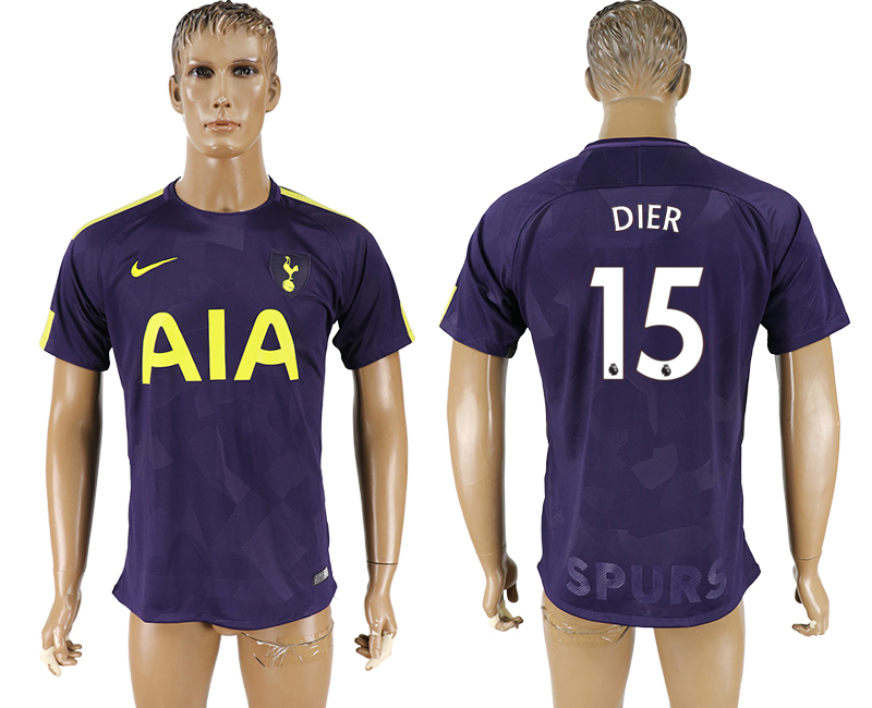 2017-2018 Tottenham Hotspur Football Club DIER #15 football jers