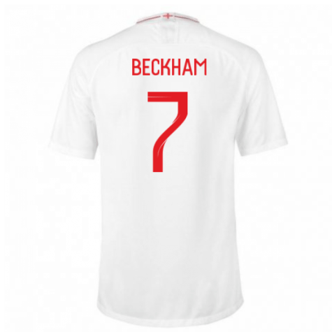 Angleterre Domicile Coupe Du Monde 2018 (beckham 7)