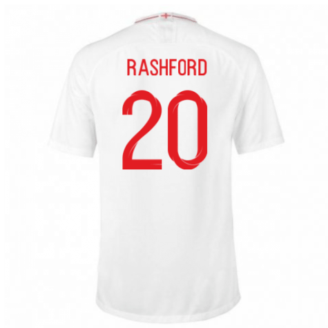 Angleterre Domicile Coupe Du Monde 2018 (rashford 20)