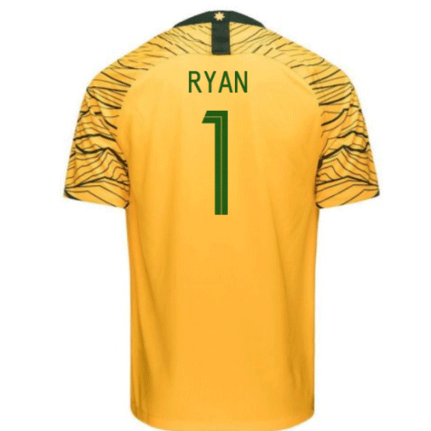 Australie Domicile Coupe Du Monde 2018 (ryan 1)