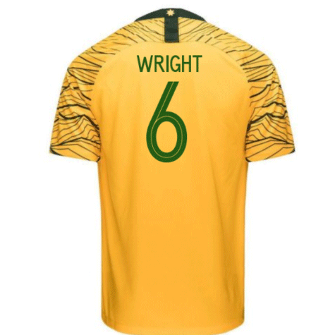 Australie Domicile Coupe Du Monde 2018 (wright 6)