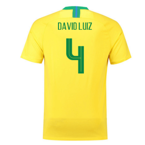 Bresil Domicile Coupe Du Monde 2018 (david luiz 4)