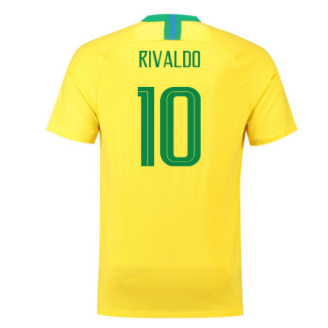 Bresil Domicile Coupe Du Monde 2018 (rivaldo 10)