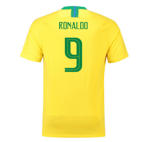 Bresil Domicile Coupe Du Monde 2018 (ronaldo 9)