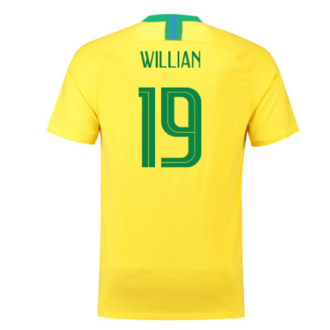 Bresil Domicile Coupe Du Monde 2018 (willian 19)