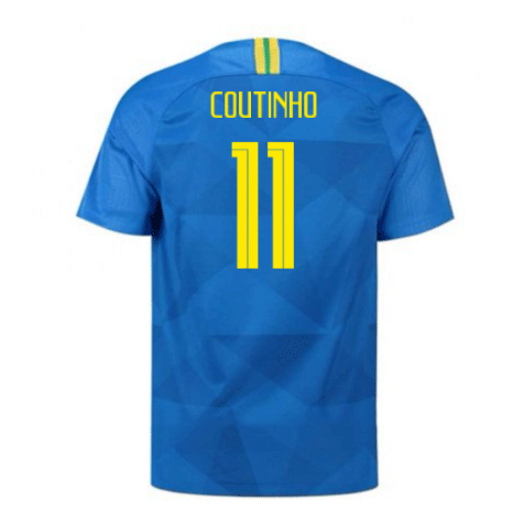 Bresil Exterieur Coupe Du Monde 2018 (coutinho 11)