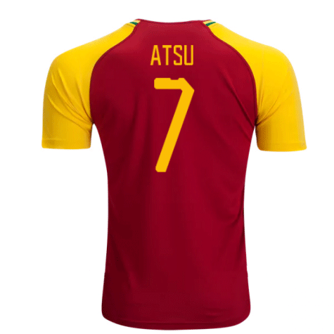 2018-19 Maillot Ghana domicile (atsu 7) Rouge