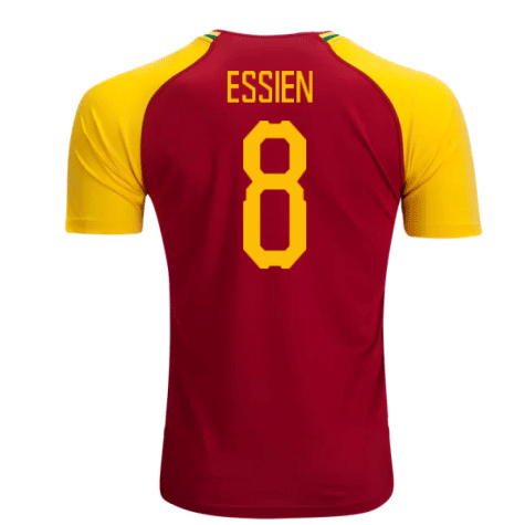 2018-19 Maillot Ghana domicile (essien 8) Rouge