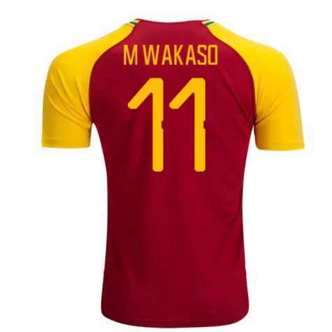 2018-19 Maillot Ghana domicile (m wakaso 11) Rouge