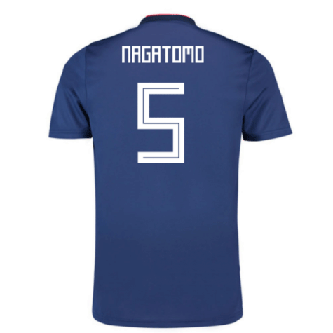 2018-19 Maillot Japon domicile (nagatomo 5) Bleu