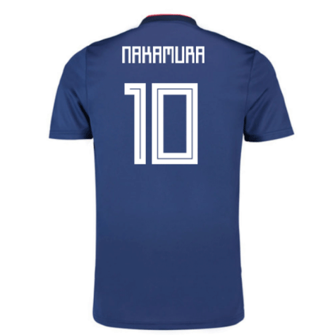 2018-19 Maillot Japon domicile (nakamura 10) Bleu