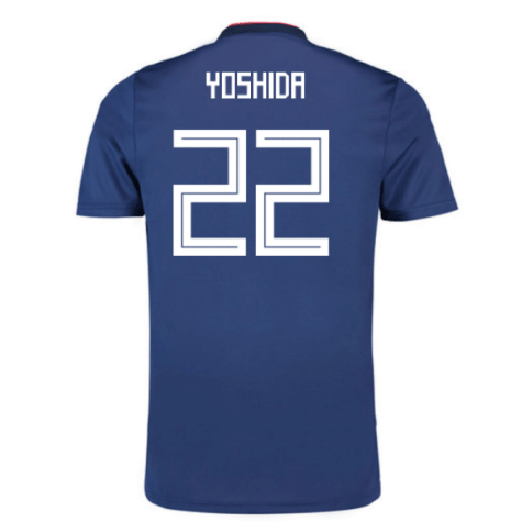 2018-19 Maillot Japon domicile (yoshida 22) Bleu