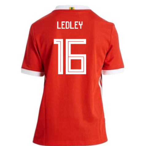 2018-19 Maillot Gales domicile (ledley 16) Rouge