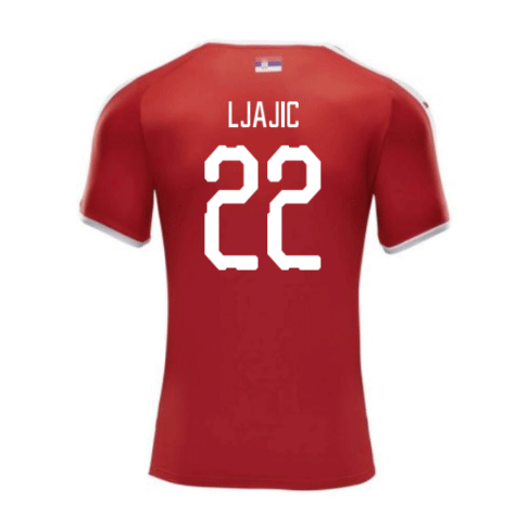 Serbie Domicile Coupe Du Monde 2018 (ljajic 22)