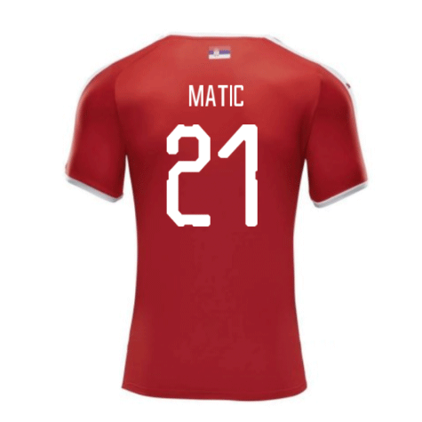 Serbie Domicile Coupe Du Monde 2018 (matic 21)