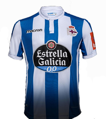 Maillot Domicile Deportivo La Coruna 2018 2019 Pas Cher