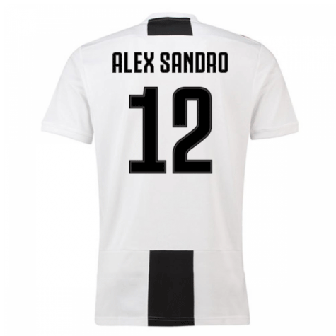 Maillot Juventus Domicile 18-19 (alex sandro 12) Pas Cher